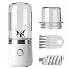 소형 휴대용 무선 믹서기 텀블러 틈새 세척솔 핸드블랜더 세트