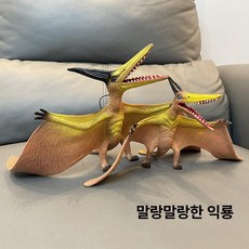 탱코마켓 케찰코아틀루스 피규어 공룡 익룡, 중형 대형 2개 세트, 1개, 기본 색상