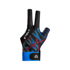 WRELS 당구 전용 장갑 미끄럼방지 통기성 땀흡수 좌우공용 당구장갑, 1개, 푸른 색