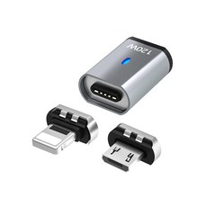 차량용 모니터 동글 미러링 와이파이 연결 어댑터 유튜브, 1GB, 직선 그레이 + 안드로이드 + 애플