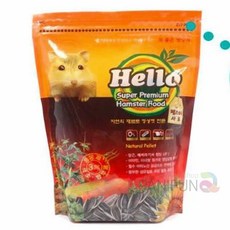 햄스터먹이 햄스터음식 햄찌밥 골든 1.1Kg 햄스터당근 햄스터영양식 햄스터사료 펠렛 57099pc 1(PC)