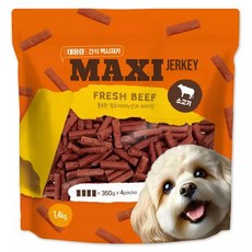 맥시 플러스 비프 져키 1.4kg 강아지대용량간식, 1개