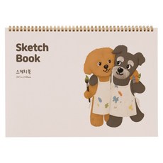 뮤니드 조이 초등 스케치북 슈나우저와 함께, 8절, 2개, 26개입