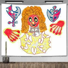 333 블레이드 태 트리 벽걸이 아트 터 침실 힙합 팝 음악 앨범 밈 태 트리 파티 배경 홈 장식