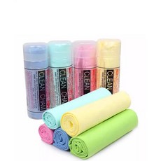 습식 스포츠타올 보관케이스 포함, 4개, 랜덤색상