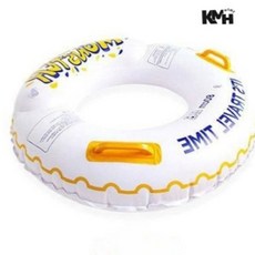 손잡이 물놀이튜브 어린이원형튜브 수영, 몬스터튜브60센치