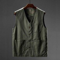 COOL CHOICE 寬鬆多口袋工裝馬甲背心 男士戶外休閒攝影釣魚登山防潑水輕薄透氣大尺碼坎肩外套