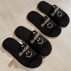 어노에즈 빅사이즈 290 빨아쓰는 왕발 거실화, 2개, 블랙