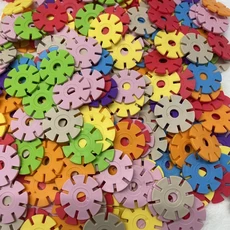 교육용 스노우 플레이크 빌딩 블록 벽돌 DIY 퍼즐 장난감 6-10 세 아동용 200 개, 01 200PCS Random Color