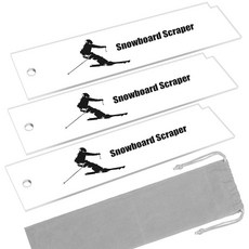 Anglecai 3+1피스 스키 왁스 스크레이퍼 스노보드 여분의 냉각 제거를 위한 보관 가방 포함 303443 8883345612