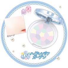일본화장품 캔메이크 일루미네이팅 피니쉬 페이스 파우더 6.5g 어블룸 01 하이드란지아 가든, 1개