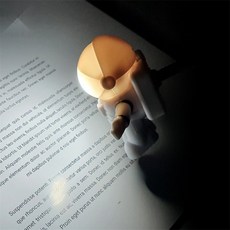 [오늘의택] USB 우주인 LED 독서등 무드등 & 책읽기용 조명 책읽기등 인테리어조명