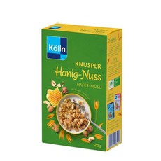 Kölln 퀠린 뮤즐리 크누퍼스 허니 누스 500g