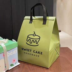 초이앤강 보냉가방 보온보냉가방 캠핑 보온 피크닉, 1개, 올리브그린 4인치 B