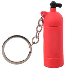 다이빙 키 액세서리 프리미엄 실리콘 부품 ​​방지 합금 건설 어드벤처 기어, 01 CHINA, 04 Red