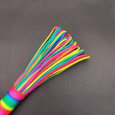 31 미터 2MM 가닥 장비 로프 3MM 낙하산 캠핑 등산 생존 4MM 팔찌 직경, 31 meters, 2mm Dark color