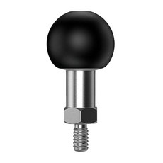 Sandfren 2.5cm(1x2.54cm) 볼 마운트 어댑터 베이스 M6 스레드 볼트 포함 알루미늄 합금 볼 마운트 베이스 RAM 마운트 파트 B 사이즈 더블 소켓 암 및 바