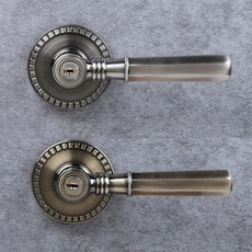 (락이록이) 엔틱 방문손잡이 베가 (4종), AB (열쇠타입)