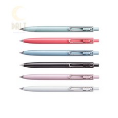 10개입 블랙잉크 잘나오는볼펜 클립볼펜 그립감좋은볼펜 부드러운볼펜, F.핑크 0.38