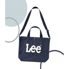 브랜드정품 리 LEE 빅 트위치 로고 투웨이 에코백 인디고 다크 237356