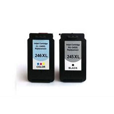 Canon 佳能 兼容墨水PG245 CL246大容量PG-245 MX492 MG2522 MG2520, CL246XL 顏色, 1入