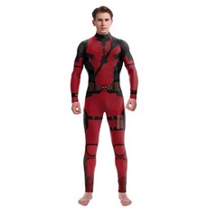 發光派對屋 死侍合身連體COS服裝