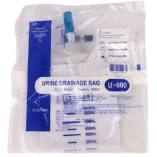 협성 레그백 600ml Leg Bag U-600 유린백 10개