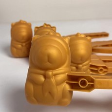 雪球夾 玩雪神器 卡皮巴拉雪球夾 戶外加厚新款網紅爆款模型雪夾子 夾雪神器 冬季玩具, 1個, 卡皮巴拉雪球夾【1個裝】