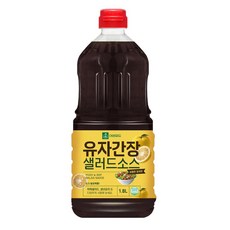 이엔 유자간장샐러드소스 1.8L, 1개