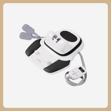 제스파 누워넥 목안마기 지압형 ZP, ZP8040, 화이트블랙