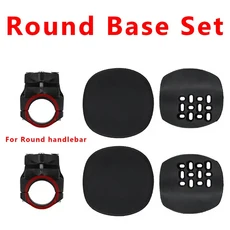 KOCEVLO 도로 고정 기어 자전거 트라이 애슬론 시간 시험 탄소 에어로 핸들 바용 확장 TT 레스트, 08 Round Base Set