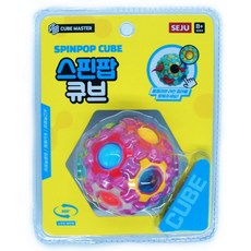 JB 스핀팝 큐브 360도 회전 두뇌발달 사고력 집중력 향상 sj1168 제이발전소, 1개, 단품