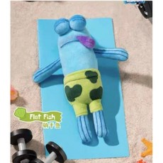 네모바지 스폰지밥 스펀지밥 인형 비키니시티 물고기 시민 주민 가방 키링 열쇠 차키 장식, 1개