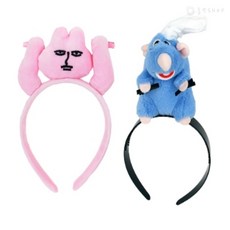 올짱 인형 머리띠 사진촬영소품, 토끼