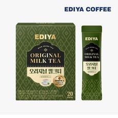 이디야 오리지널 밀크티 스틱, 18g, 1개, 20개입