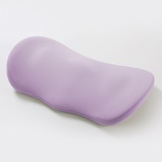 人體工學頸椎枕，柔軟親膚記憶棉，舒適支撐，多功能用途, 紫色, 1件