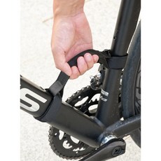 自行車 手提帶 便攜 省力 助力 尼龍繫帶 山地車 自行車 通用手提 裝備配件, 單車助力省力帶-黑色 單個袋裝,均碼, 1個