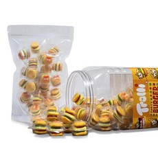 트롤리 미니버거 모양젤리 60p, 10g, 15개