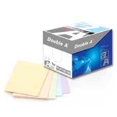 더블에이 메모지 컬러 미니박스 대용량 메모지, 메모지 미니박스 파스텔 1개