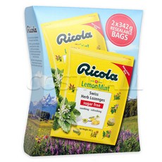 리콜라 스위스 허브 캔디 레몬민트, 684g, 1개