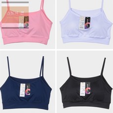 스토어연 에어로쿨 소재 흡한속건 신축성 좋은 일자 탑브라 여자브라자