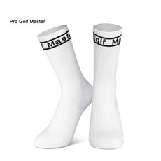 Pro Golf Master 여성 쿠션 압박 중목양말 5족 세트, 30개, WZ018화이트