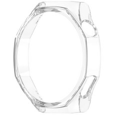 適用 華為 Huawei Watch GT5 Pro / 46MM 手錶 保護殼, 1個, 透明白