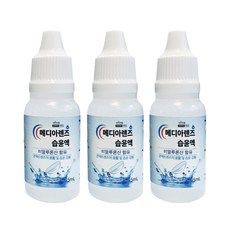 메디아렌즈 습윤액 드롭액 15ml, 3개