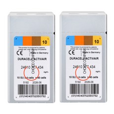 DURACELL 德國製助聽器電池 10A 2盒, 1組, 金霸王 10A x 2