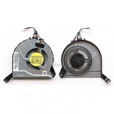 Todiys HP 15-P/17-P/14-V/15-V/17-F 시리즈 노트북 팬용 CPU 냉각 팬 교체품 5V 0.5A 4핀 커넥터 30dB 소음 레벨 105513, Todiys HP 15-P/17-P/14-V/15-V/