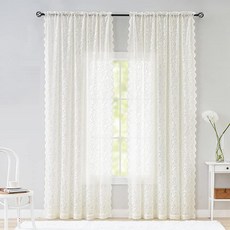 3RD 커튼 레이스 130x260cm 봉집형