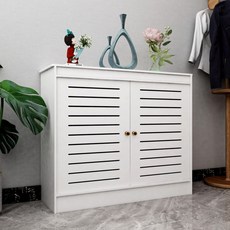 보일러커버 라디에이터 캐비닛 보일러분배기 하부 가림막 직선 욕실 분배기가리개, 50x50x10, 기본 색상