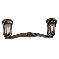 MiOYOOW 미오요우 낚시릴 핸들 탄소 섬유 채비용 릴 가벼운 이중 팔 민물 및 염수용 179927, Pink