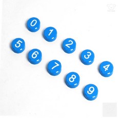 BS2 자석숫자 자석판